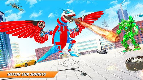 Dino Robot Car Transform Game