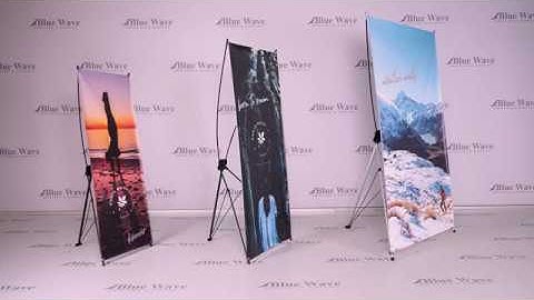 X Frame Banner Stand Setup: Lightweight and Easy-to-Assemble Display Guide