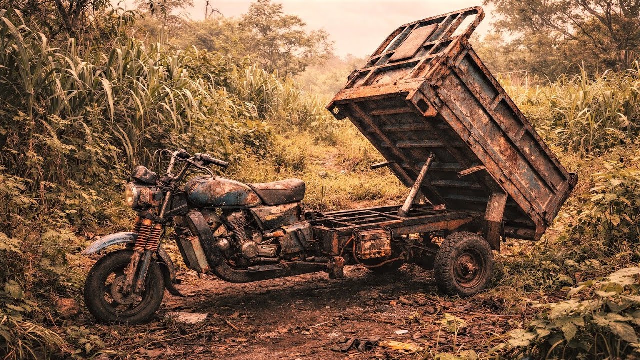 30 Days to Fully Restore a 30-Year-Abandoned Three-Wheeled Vehicle ...