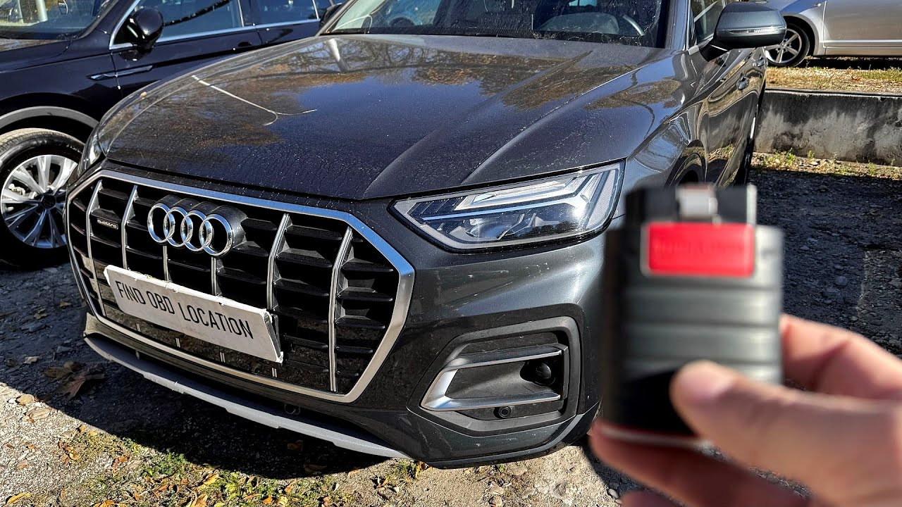 2021 Audi Q5 FY OBD Port Location