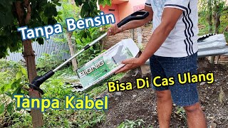 Review mesin pemotong rumput elektrik Murah (100ribuan Rupiah) BIQNIG