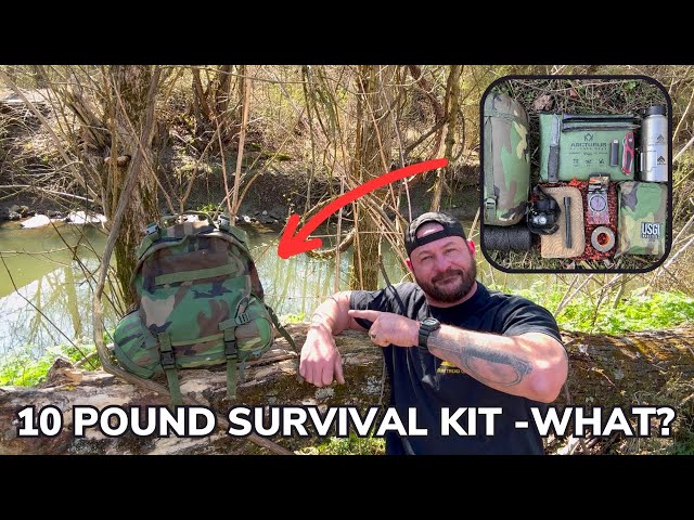 Solo Overnight Building an Emergency Survival Kit Under 10 Pounds, This Will Save Your Life. class=