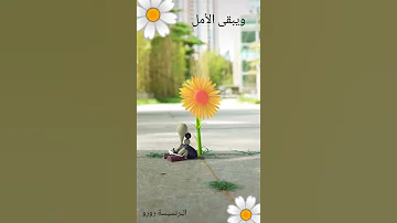 ويبقى الأمل حالات واتس 
