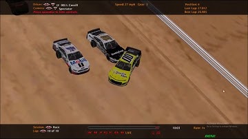 Nr2003 Demo Derby Race. NASCAR Racing 2003 Season Big Crashes No Rules.