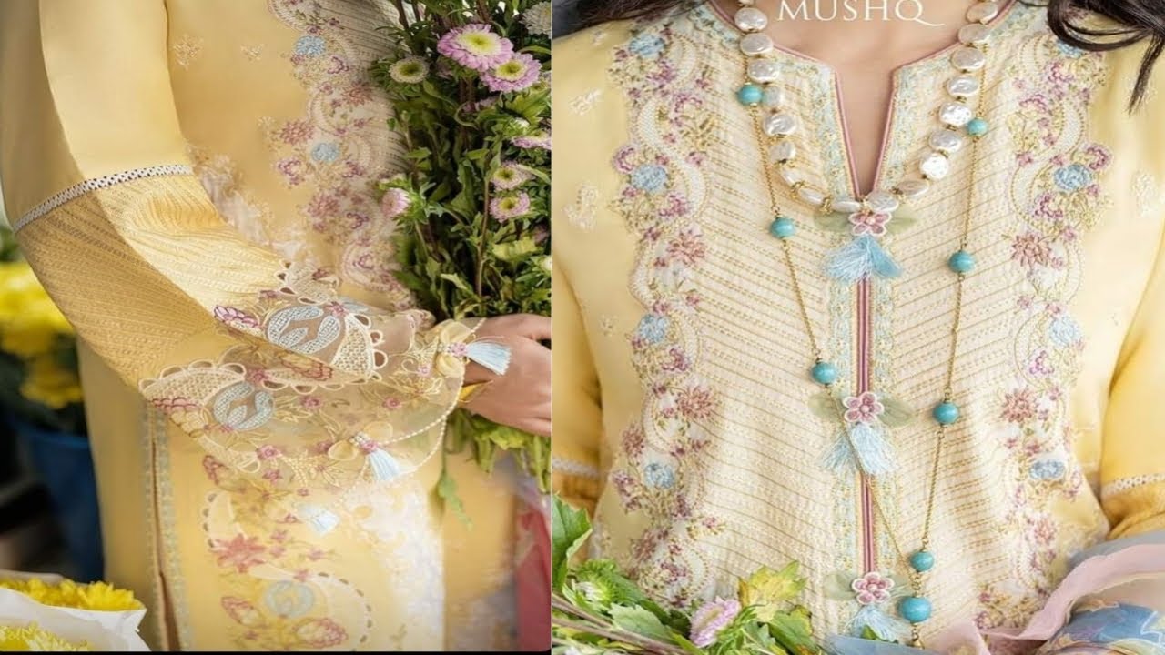 Mushq Lawana luxury lawn 2023 || Mushq new summer collection 2023
