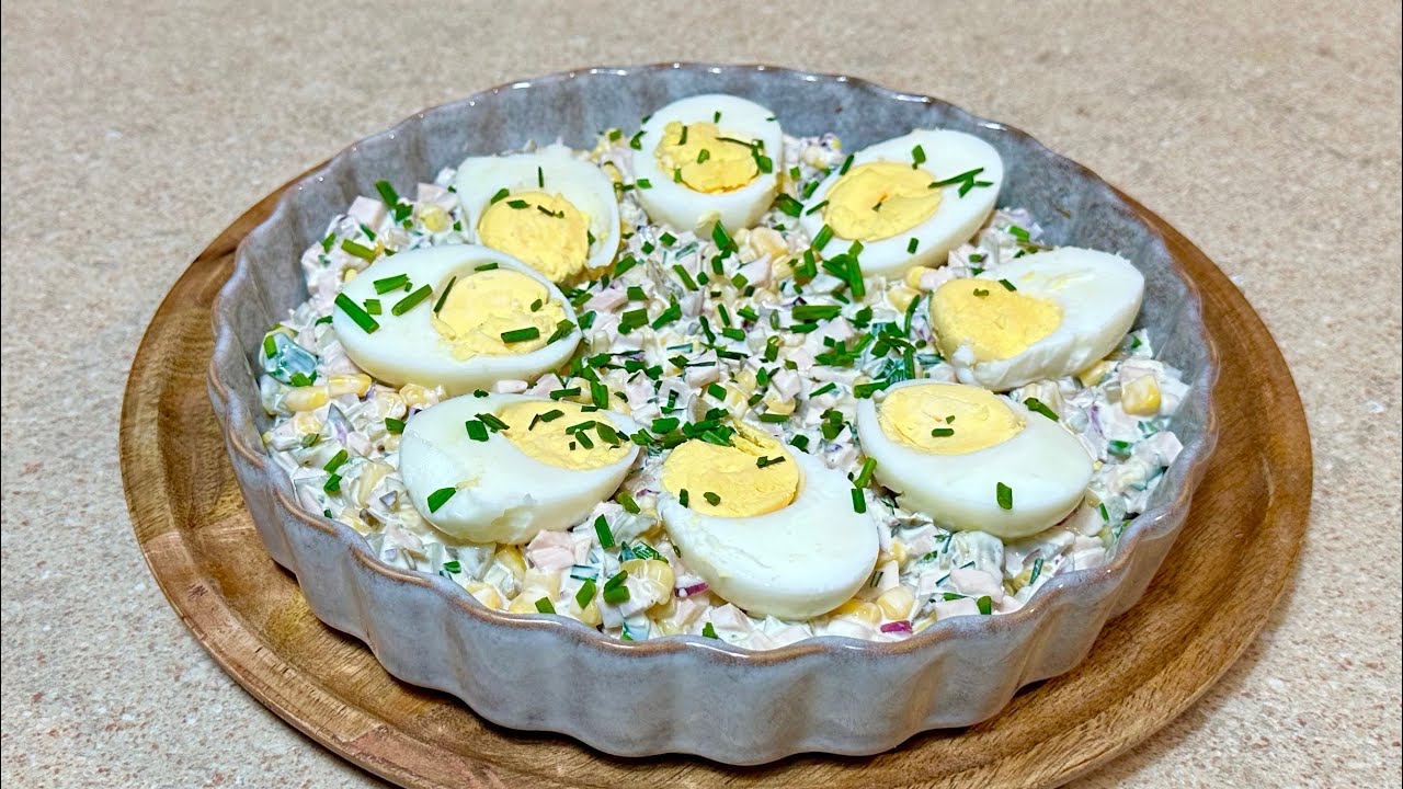 Jajka w  w sosie sałatkowym. Idealne na zbliżające się święta i nie tylko.