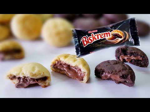 ٣٨ قطعة بسكويت بسكريم من ربع كيلو دقيق