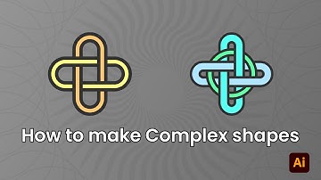 Shape Builder Tool | How To Create Complex Shapes In Illustrator | Illustration Tutorial | Shapes