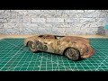 Restoration Porsche Typ 356 Roadster 1948 Model car