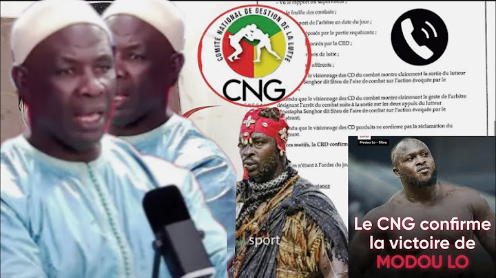 La réaction à chaud de Père Mansour Diop après la confirmation du victoire de Modou Lo …
