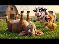 El Viejo MacDonald Organiza una Fiesta en la Granja 🐄 Canciones Infantiles y Rimas para Niños