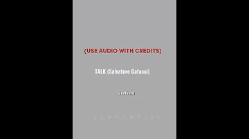 Talk Salvatore Gatacci Edit Audio 