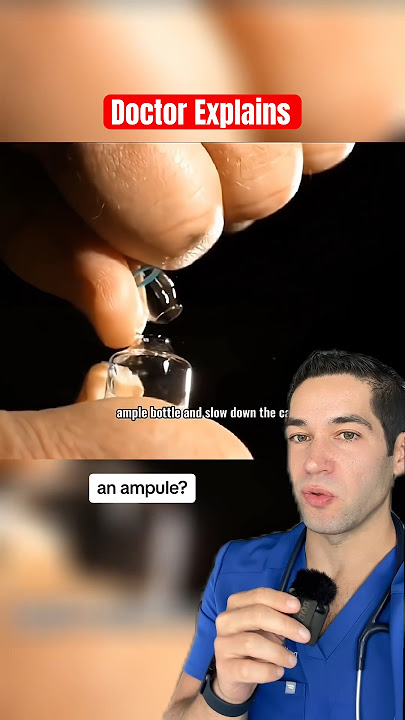 Doctor Reacts: there’s glass in your medicine?!