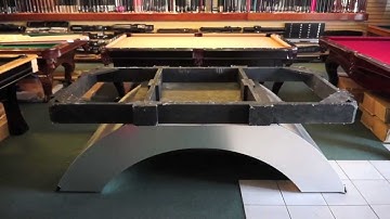 Pool Table Installation: Step 1 - The Base