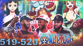 FAKE STRAW HAT PIRATES?! One Piece eps 519/520 Reaction