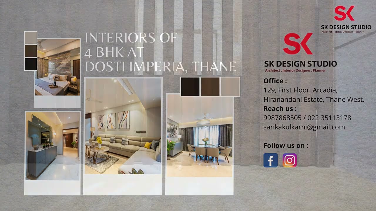 HOME TOUR | HOW TO MAKE YOUR HOME  IN SINGLE GREY TONE, 4BHK  DOSTI IMPERIA,THANE| COMPLETE MAKEOVER
