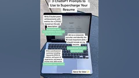 3 ChatGPT Prompts to Supercharge Your Resume