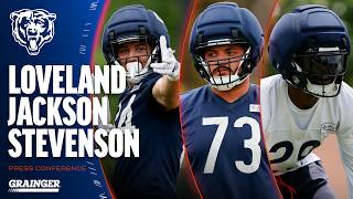 Jonah Jackson, Tyrique Stevenson, Colston Loveland on staying consistent | Press Conference