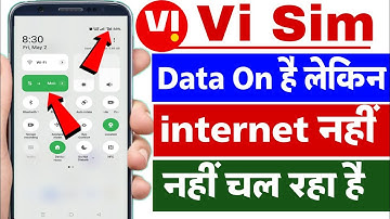 Vi Sim data on but internet nahi chal raha hai | vi sim internet slow problem solution | vi sim