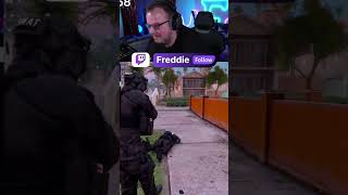 Freddie auf der Flucht vor dem Taser  | twitch.tv/freddie  #freddie #fail #lustig #gaming