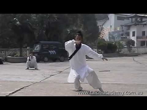 Taoist Wudang Martial Arts demo, Wudang Shan, Part...