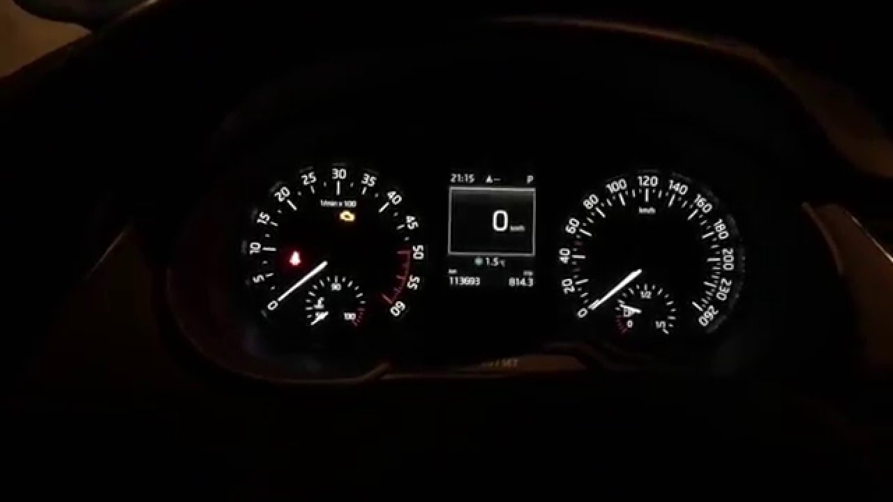 Skoda Octavia 3 Inspection Message Reset Youtube