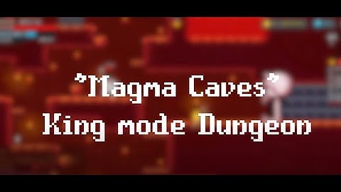Walkthrough of Magma Caves | Gobattle.io King Mode Dungeon
