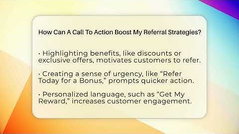 How Can A Call To Action Boost My Referral Strategies? - Sales Pro Blueprint