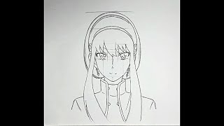 How to draw Yor Forger (SpyxFamily)
