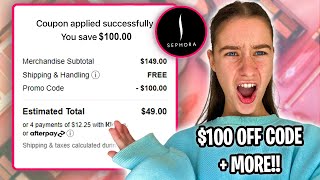 the TRUTH about Sephora Promo Codes... YOU need to TRY this Sephora Discount Code (VERIFIED CODES) 💖