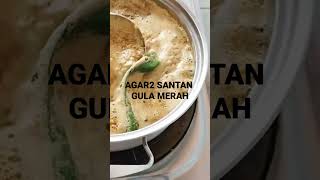 Resepi agar-agar santan gula merah