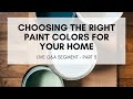 Choosing the right paint colors for your home