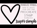 How to Create a Procreate Stamp Brush