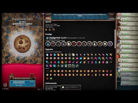 Permanent Upgrade Cookie Clicker