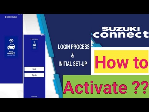 SUZUKI CONNECT ACTIVATION || How to activate Suzuki connect ?? || Activation process