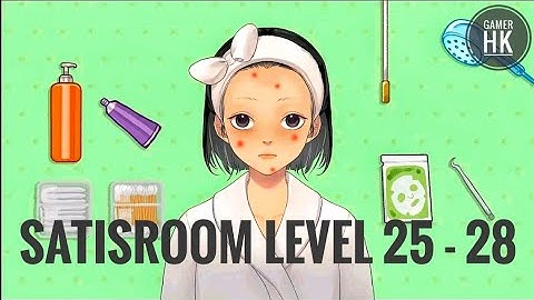 Satisroom All Levels 25 26 27 28 Walkthrough Solution