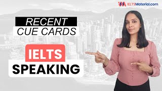 IELTS Speaking 2024 Cue Card Questions | JAN 2024 | Latest Topics with Answers
