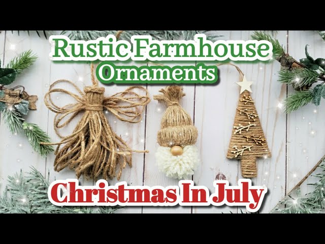 DIY Ornaments are Comin' to Town - American Farmhouse Style