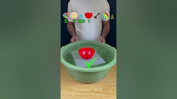 TRY TO GUESS HOW MANY TISSUE PAPER WILL FLOAT! #asmr #satisfying #experiment #foryou #tissuepaper