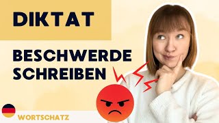 Beschwerde B2 telc | DIKTAT | ?Muster für deinen Beschwerdebrief | Kostenloses PDF