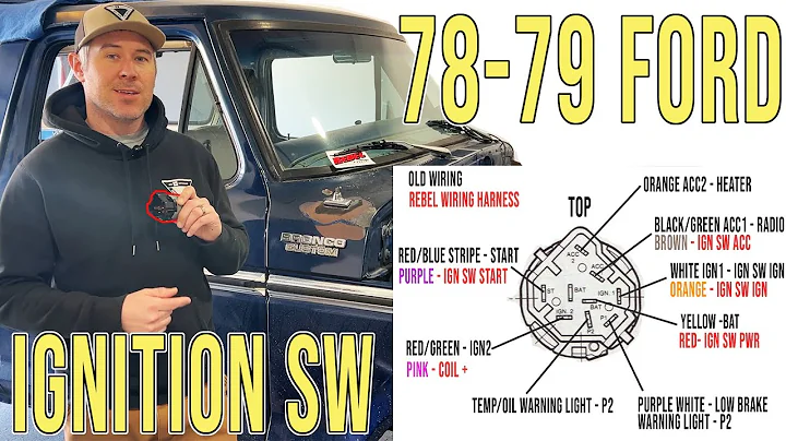 Ignition Switch Wiring 78-79 Ford