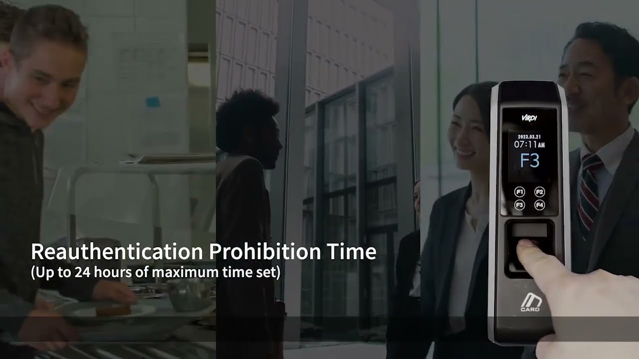 Terminal de control de accesos y horarios AC 2100 PLUS
