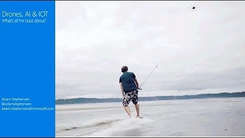 Drones, AI & IOT - What