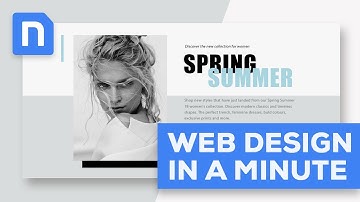 Web Design In Minutes - Fashion Collection