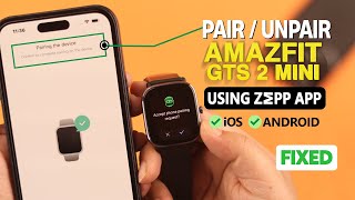 Amazfit GTS 2 Mini Pairing with Zepp App! [iOS & Android] screenshot 5