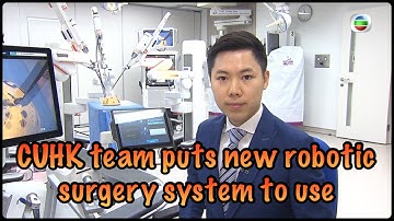TVB News | 12 Jul 2023 | CUHK team puts new robotic  surgery system to use