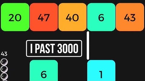 SNAKE VS BLOCK HIGH SCORE PASSES  3000.....EXTREME!!