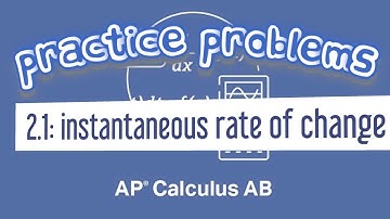 AP Calculus AB 2.1 Instantaneous Rate of Change Using Limits (Example 2 with Quadratics + Radicals)