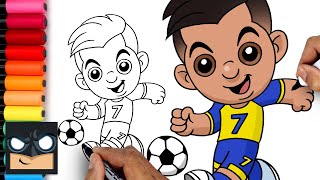 How To Draw Cristiano Ronaldo