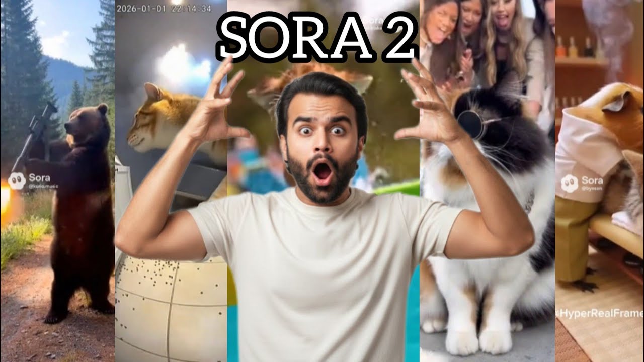 Ai LOST Hi Mind Towards ANIMALS👽🙀|Sora 2 Scenes That Shouldn't Miss 🙃